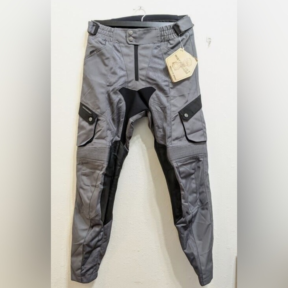 NWT- Motorfist Skyline In the Boot Pants ATV Offroad COLOR: Grey/Black SIZE: 34